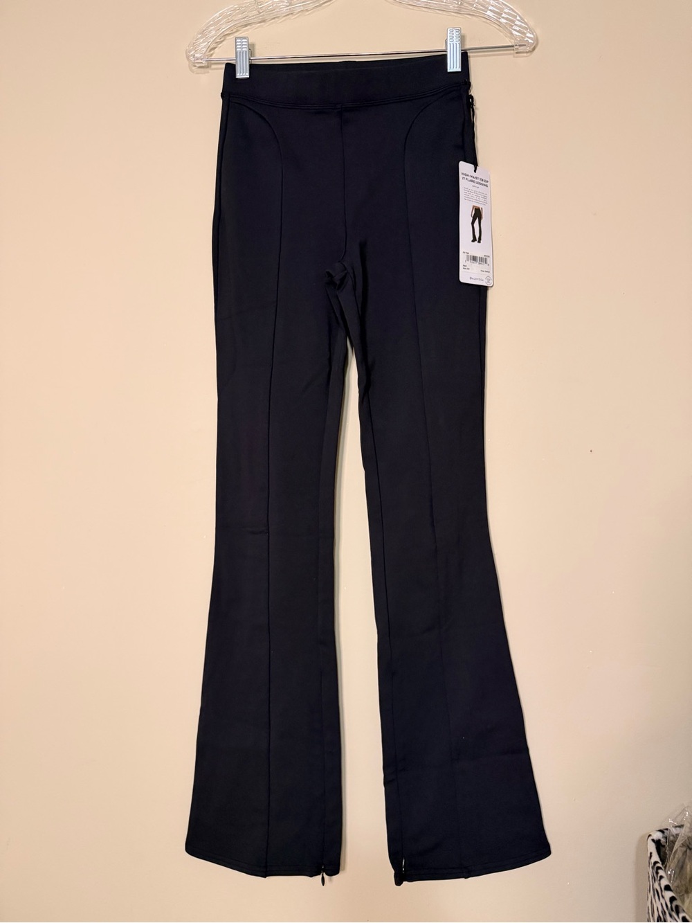 High Waist 7/8 Zip It Flare Leggings